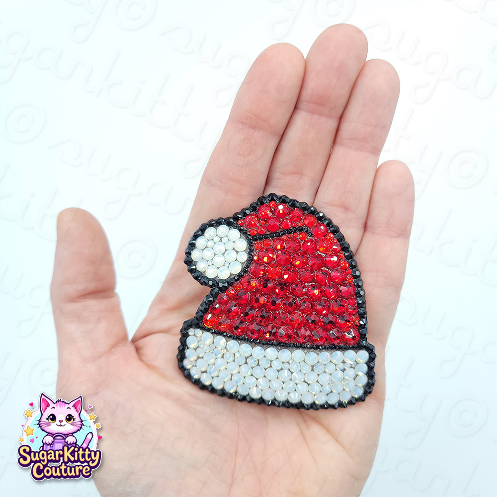 Santa Hat Rhinestone Pasties