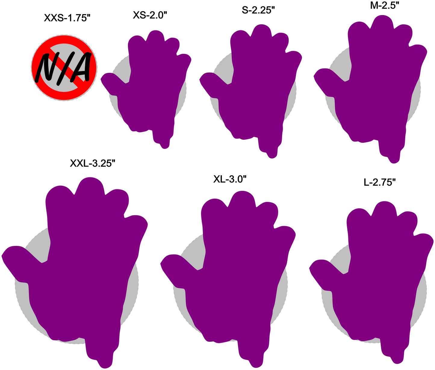 Bloody Handprint Rhinestone Pasties