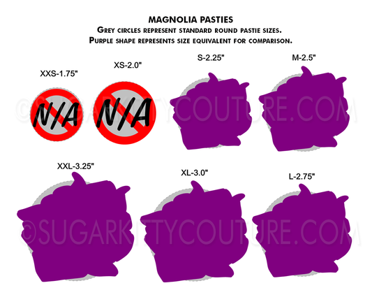 Magnolia Rhinestone Pasties